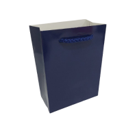 Lacivert Karton Çanta 10x14x5 cm.
