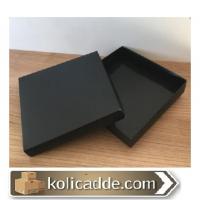Komple Karton Kutu Siyah 15x15x3 cm Komple Karton Kutu Siyah 15x15x3 cm