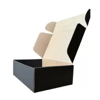 Siyah Karton Kutu 19x13x6 cm.