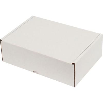 Kilitli Beyaz Karton Kutu 10x10x4,5 cm.-KoliCadde