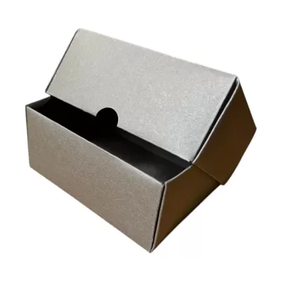 Kalın Karton Kapaklı Kutu 13x10x6 cm. Kahverengi-KoliCadde