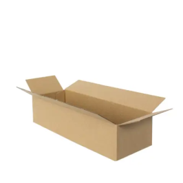Tek Oluklu Karton Kutu 24,5x8,5x7,5 cm.