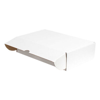 Kilitli Beyaz Karton Kutu 35,5x35,5x10 cm.-KoliCadde