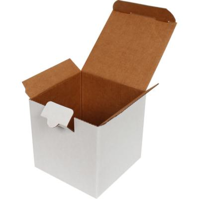 Kilitli Beyaz Kutu 8x8x8 cm-KoliCadde