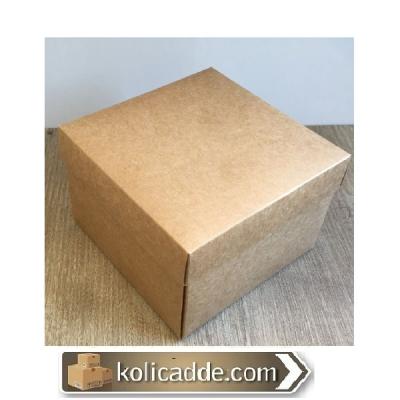 Komple Karton Kraft Kutu 15x15x10 cm-KoliCadde