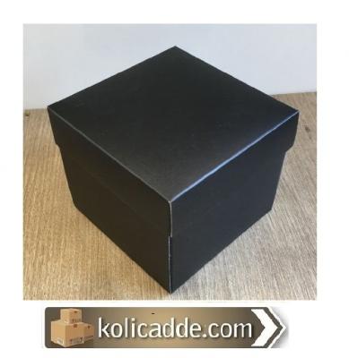 Komple Karton Siyah Kutu 15x15x10 cm-KoliCadde