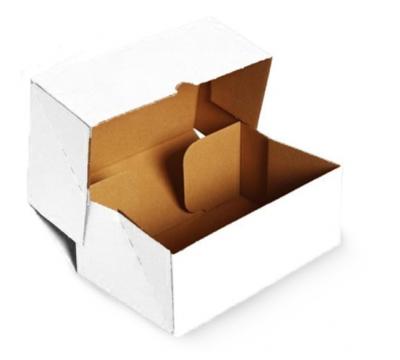 Kilitli Beyaz Kutu 35x31x13