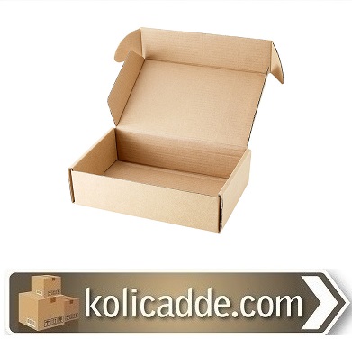 Tesliner Kilitli Karton Kutu 24x16,5x6 cm.-KoliCadde