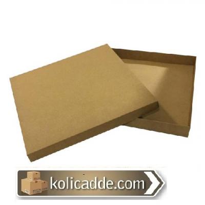 Komple Karton Kutu Kraft 25x25x5 cm-KoliCadde