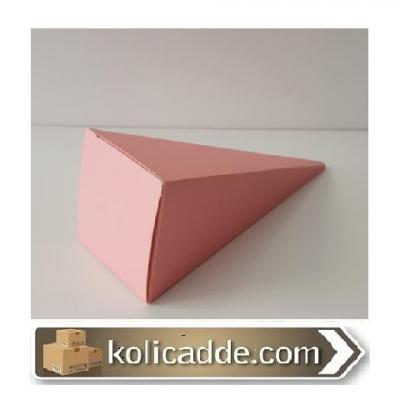 6x6x15.5 cm Pembe Külah-KoliCadde