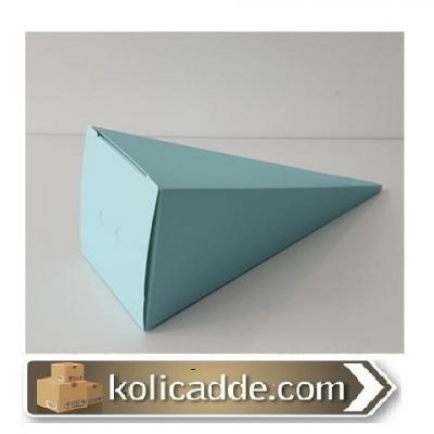 6x6x15.5 cm Mavi Külah