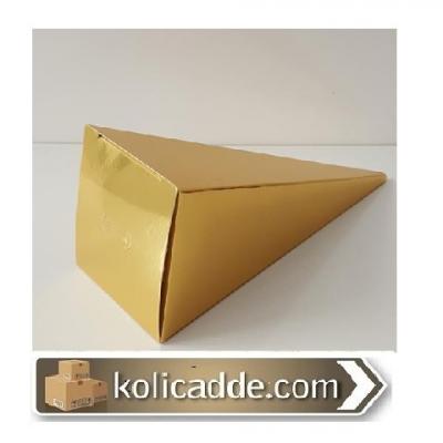 6x6x15.5 cm Gold Külah-KoliCadde