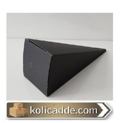 6x6x15.5 cm Siyah Külah