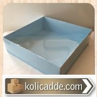 Mavi Asetat Kutu 35x35x7cm