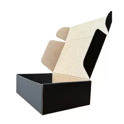 Siyah Karton Kutu 19x13x6 cm.-KoliCadde